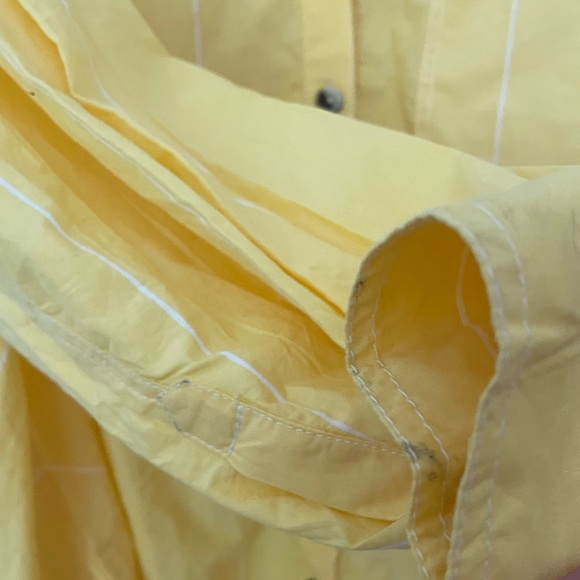 Free People Yellow Button Down Shirt - Picture 10 of 16